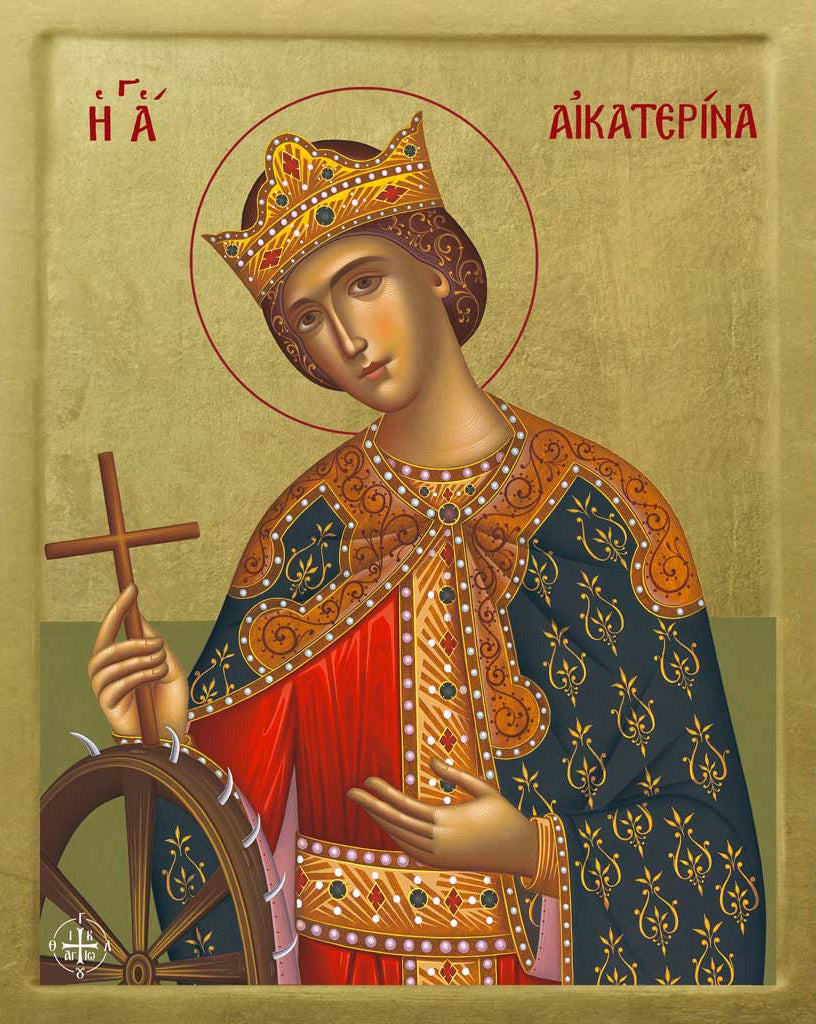 Saint Catherine icon
